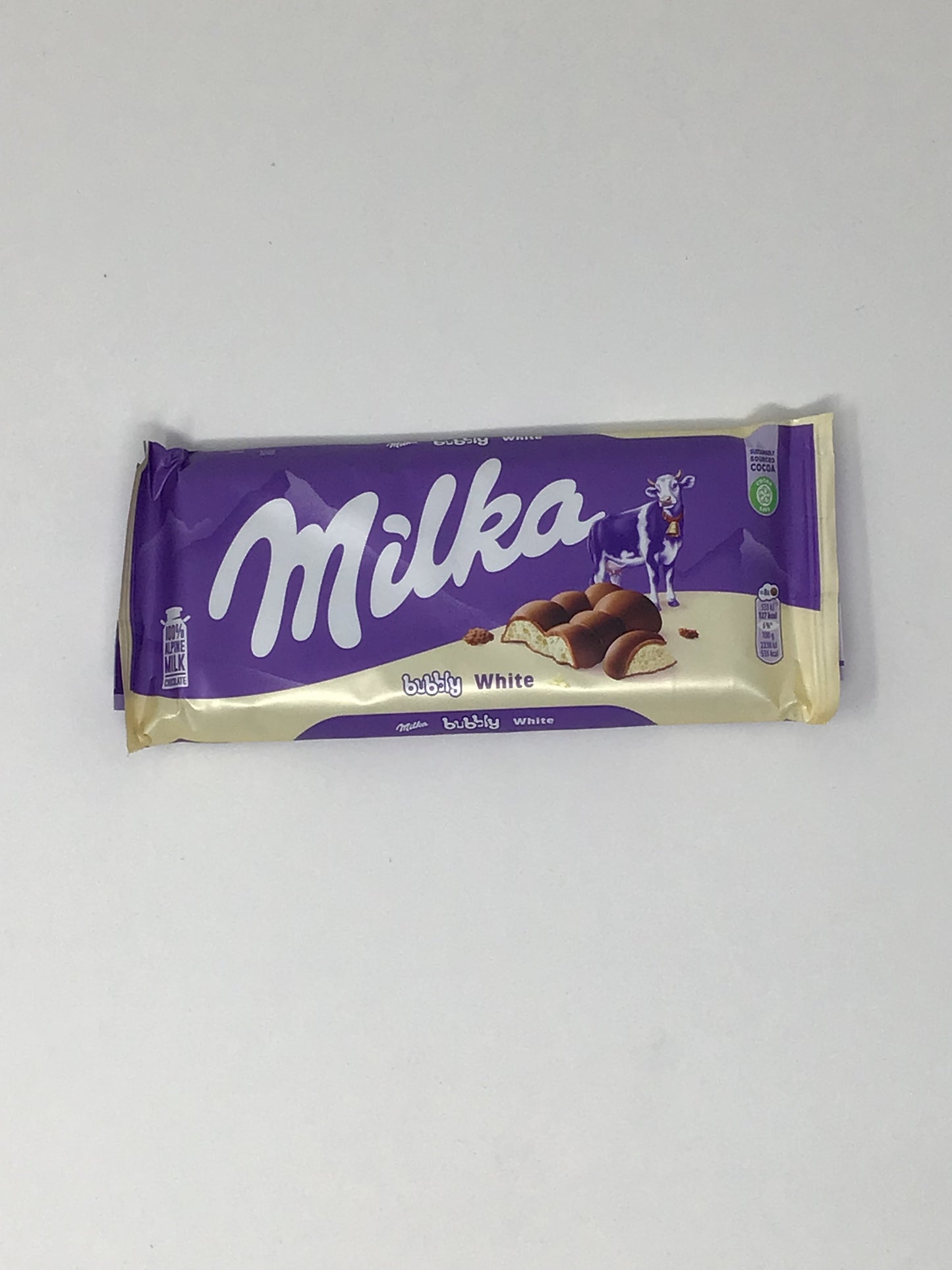 Milka Bubbly White