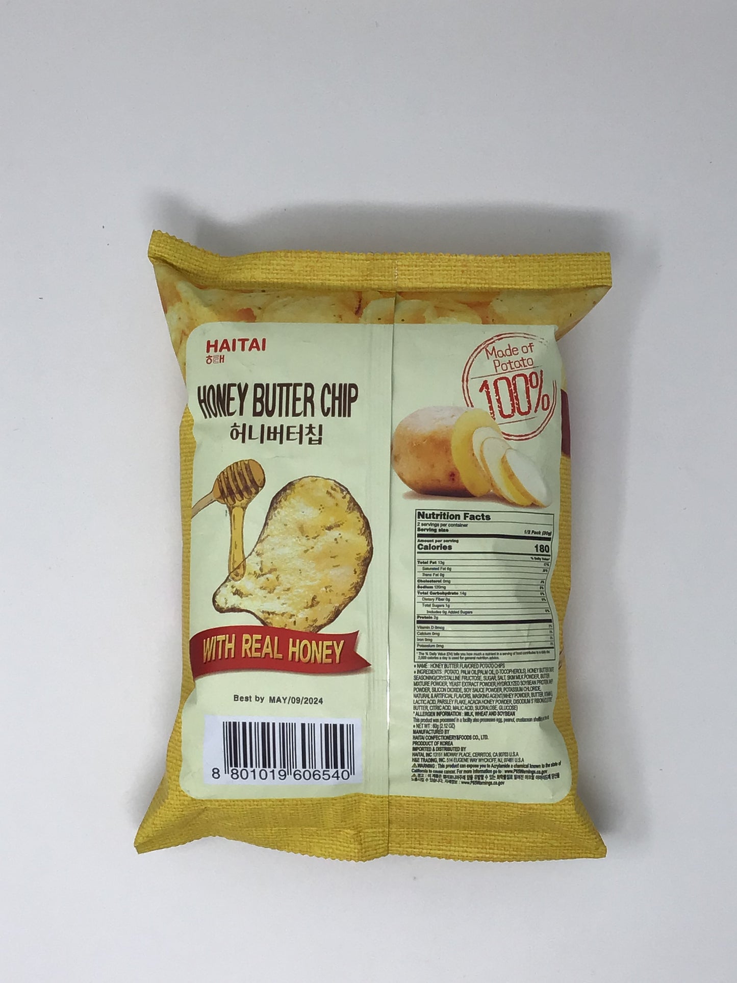 Haitai Honey Butter Chips