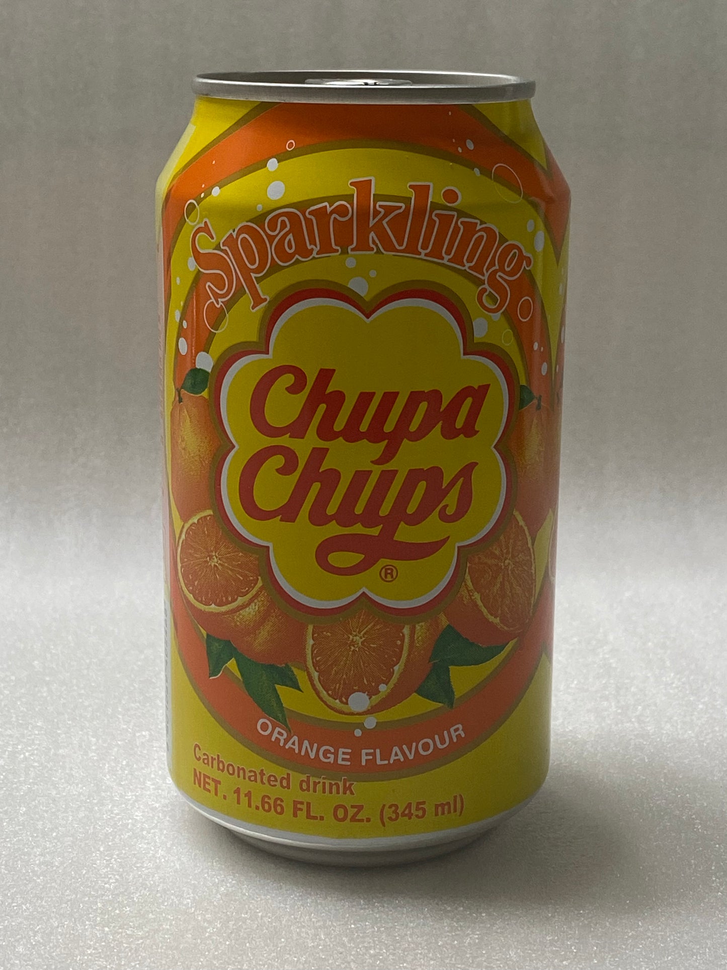 Chupa Chups Sparkling Juice, Orange Flavor