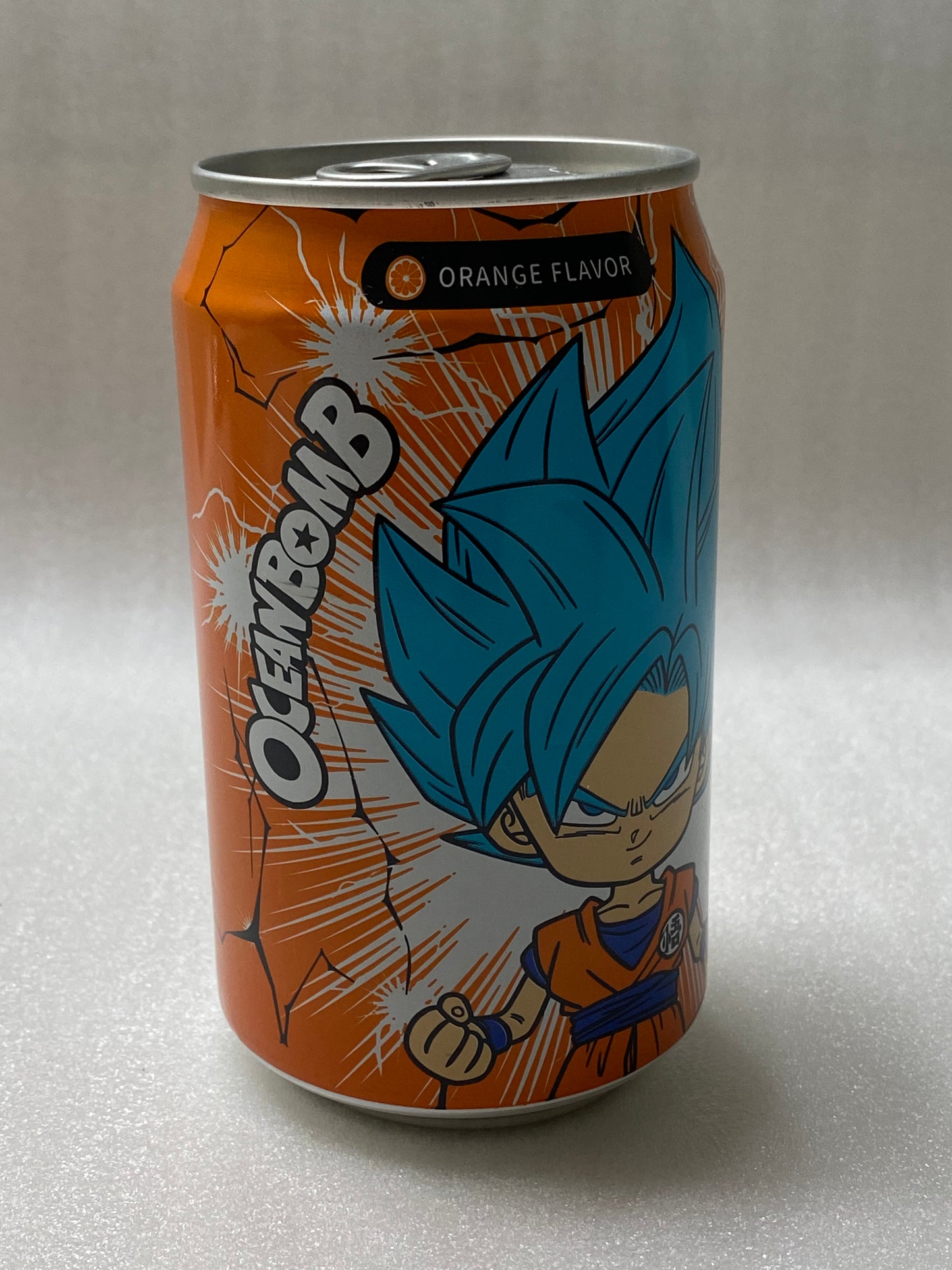 Ocean Bomb Dragon Ball Z Goku Sparkling Water Orange